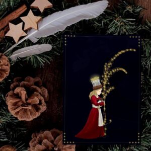 Carte de Noël Ste Lucie Photo Produit