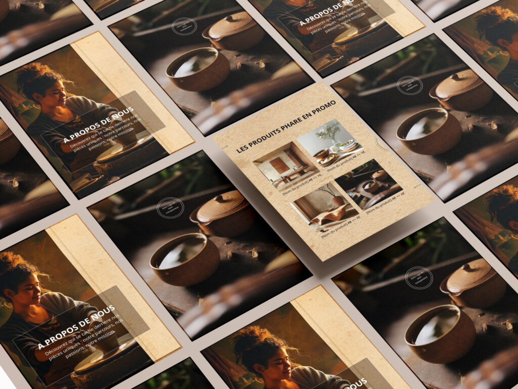 Template Artisan traditionnel