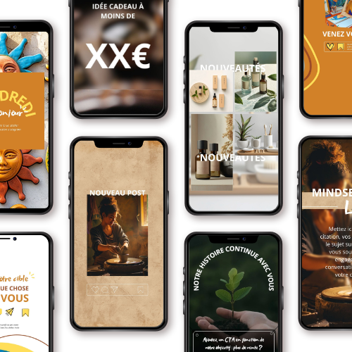 Storie instagram template